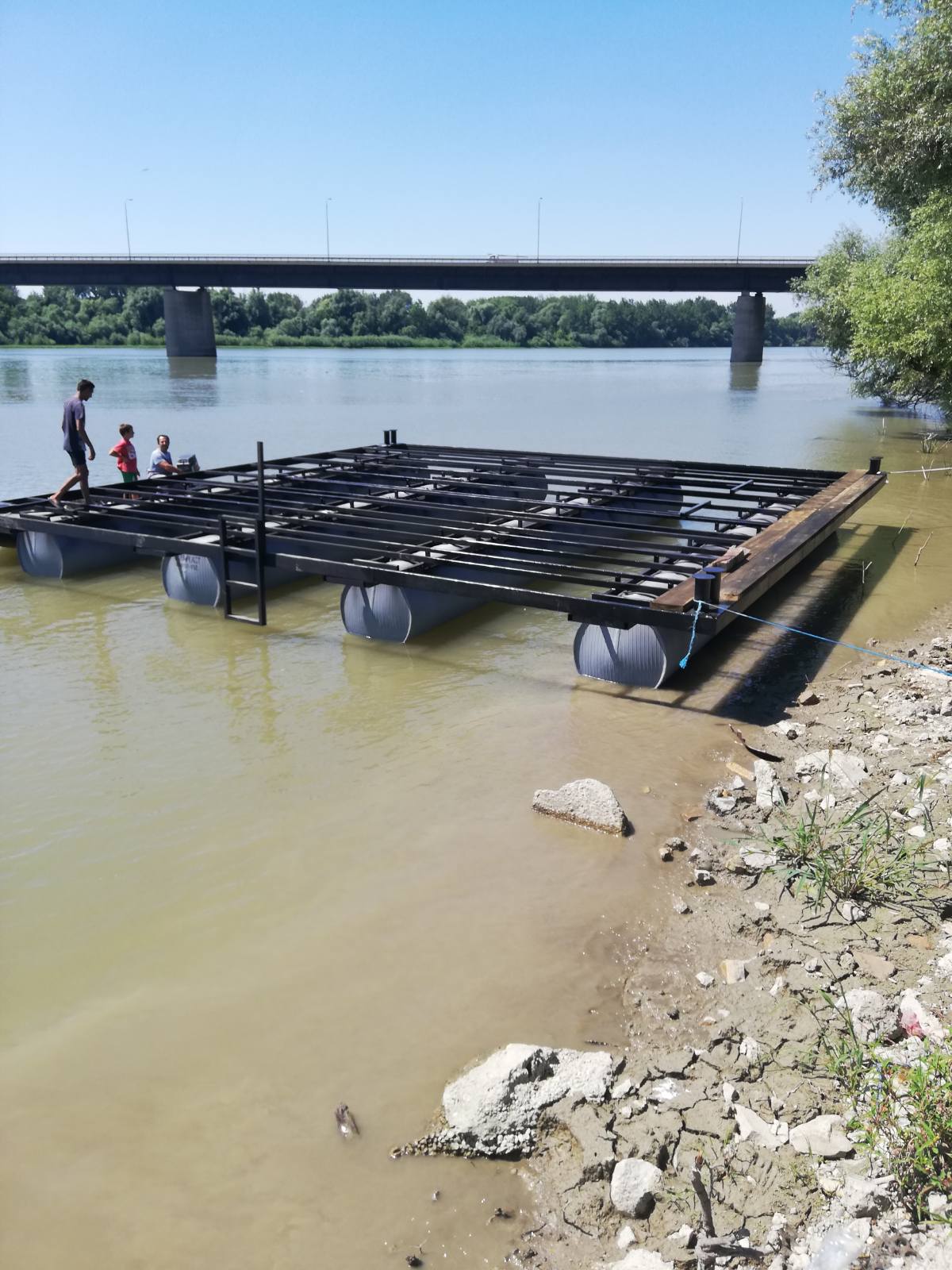 Plastični ponton i plovne platforme